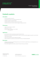 FT - Evalastic avaloirs